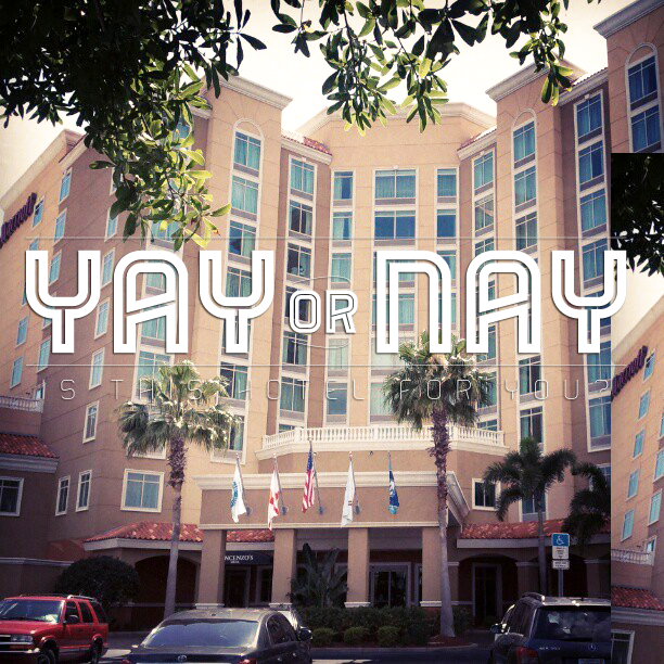 Is It For You? ~ St. Petersburg Marriott
