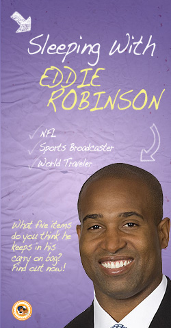 ‘Sleeping With’ Eddie Robinson ~ ESPNU Football Analyst